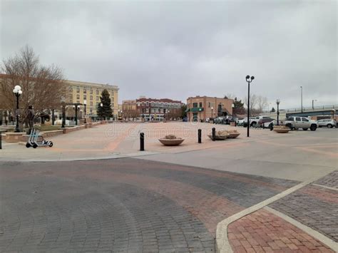 The Depot Downtown Cheyenne, Wyoming Stock Image - Image of ...