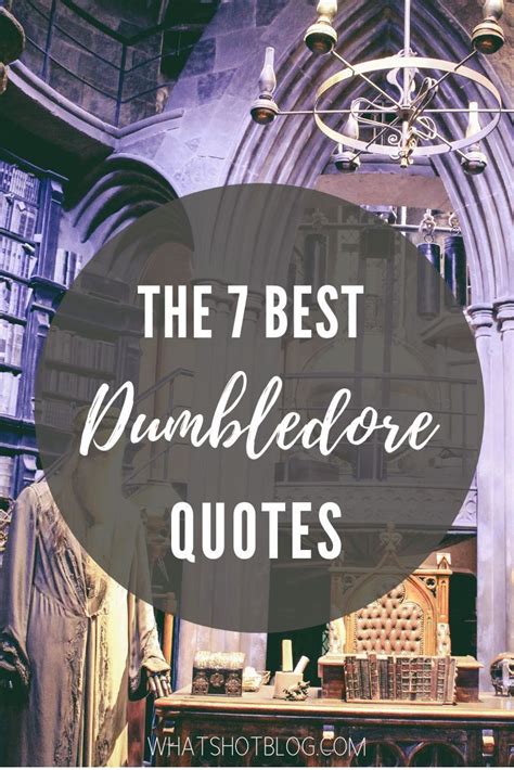 7 Inspirational Dumbledore Quotes from Harry Potter | Dumbledore quotes ...