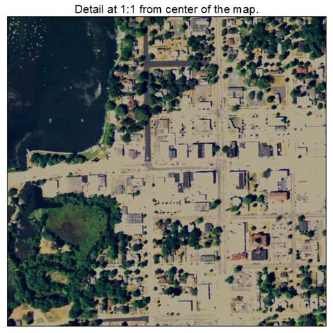 Aerial Photography Map of Paw Paw, MI Michigan