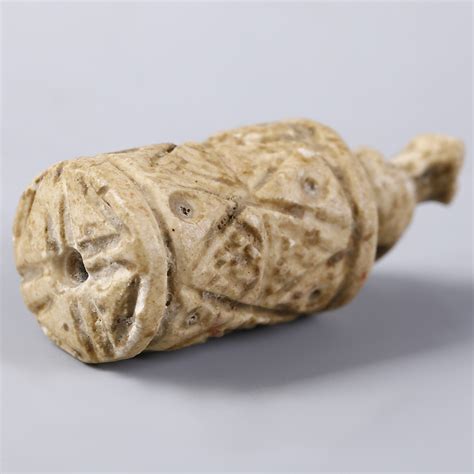 Uruk Cylinder Seal with Ram Shaped Finial - Near Eastern Antiquities ...