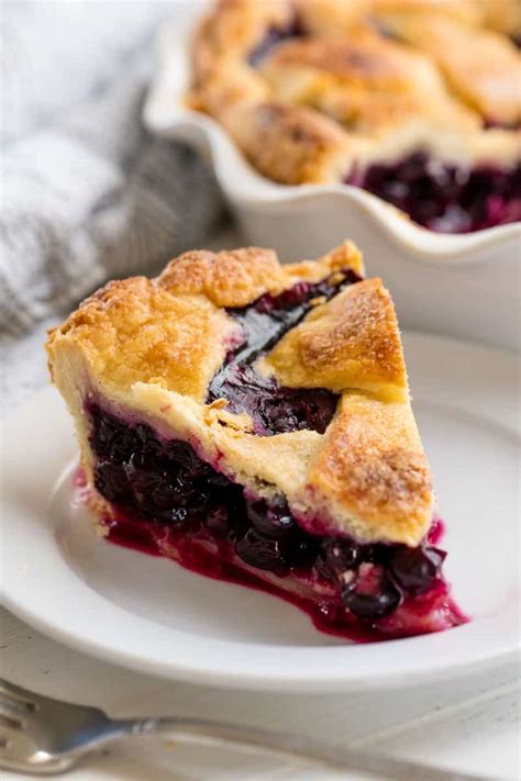 Perfect Blueberry Pie | Blueberry pie recipes, Homemade pie, Blueberry recipes