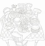 Omelet Coloring Pages Sketch Page sketch template