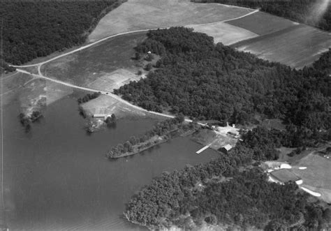 Aerial View of Lake Delton | Photograph | Wisconsin Historical Society