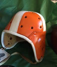 Past Time Sports: University Tennessee leather football helmet