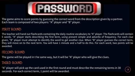 Password game