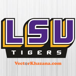 LSU Tigers Football Svg | LSU Tigers Png