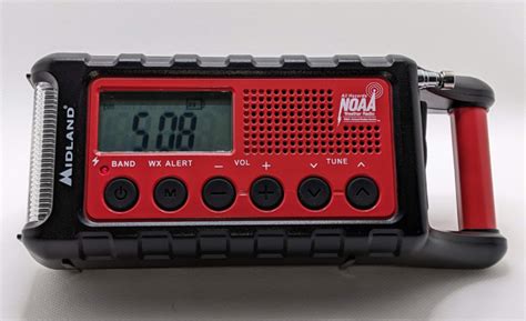 Midland ER310 emergency crank weather radio review - 4 ways to power it ...