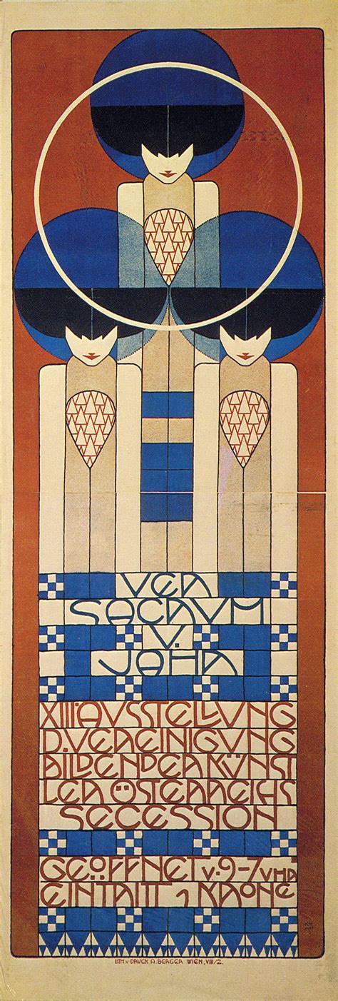 http://www.theviennasecession.com/gallery/koloman-moser/ | Art deco posters, Art deco ...