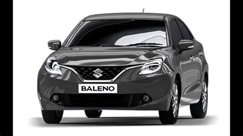 Maruti suzuki baleno colours |2015| India - YouTube