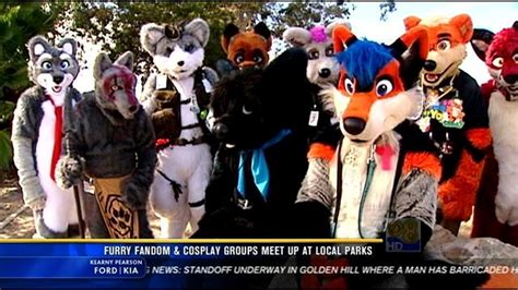 Furry Fandom & Cosplay groups meet up at local parks | cbs8.com