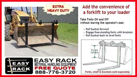 Front End Loader Fork That Fits Over Loader Bucket For Sale | Material ...