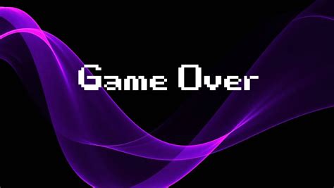 Game Over Font Free Download