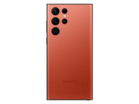 SM-S908UZREXAA | Galaxy S22 Ultra 256GB (Unlocked) Red | Samsung Business