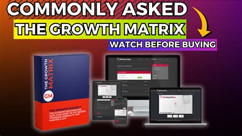 The Growth Matrix FAQs_ Your Questions Answered - Growth Matrix By Ryan Mclane