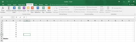 How to Calculate Median in Excel.