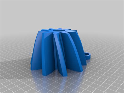 Impeller key chain by Bidi01 | Download free STL model | Printables.com