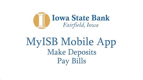 Iowa State Bank - Online Banking - YouTube