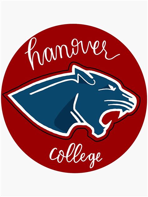 "Hanover College " Sticker for Sale by Lilybrewer3 | Redbubble