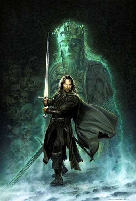 Aragorn & The king of the dead : lotr