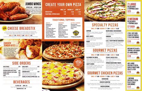 Whereisthemenu.net | Chanello's Pizza - Multiple Locations (US - Virginia)