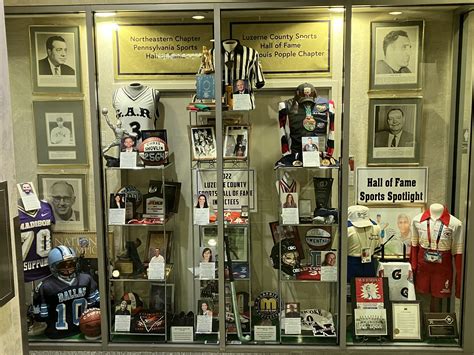 New exhibit by the Luzerne County & Northeastern Chapters - PA Sports Hall of Fame