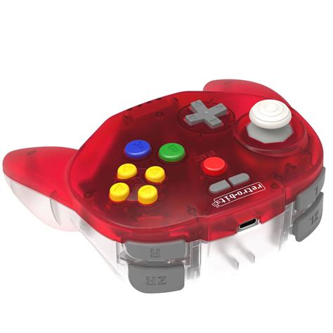 Retro-Bit's Tribute64 Wireless Controller Now Available in Red — GeekTyrant