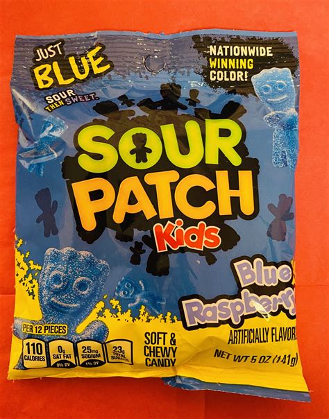 Sour Patch Kids Blue Raspberry 141g - Sweeties Direct