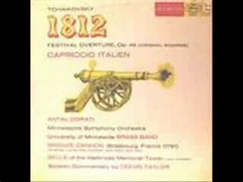 1812 Overture/Cannon & Bells Story (actual sounds) Achieving - YouTube