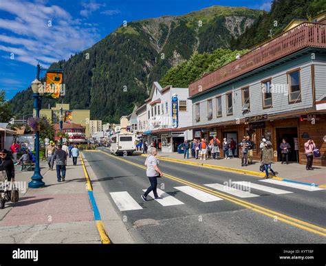 Juneau, state capitol of Alaska Stock Photo - Alamy