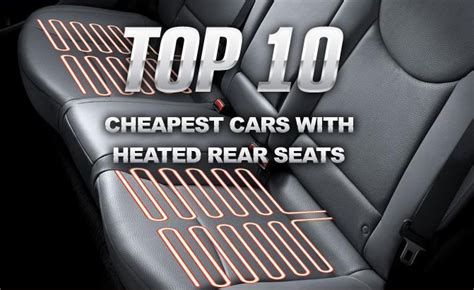 Top 10 Cheapest Cars With Heated Rear Seats | AutoGuide.com