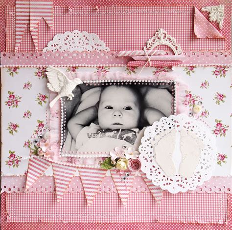 3 months already | Scrapbook layouts baby girl, Baby girl scrapbook, Scrapbooking layouts baby