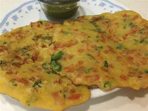 Tomato Omelette Recipe - Uma's Kitchen