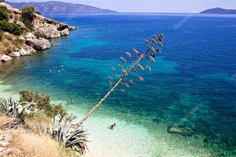 Agia Efimia beach, Cephalonia — Stock Photo © bepsimage #1454471