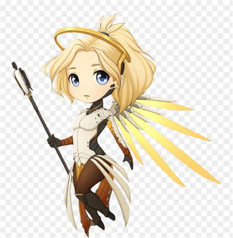 Free download | HD PNG freetoedit overwatch mercy cute art pictures png freetoedit mercy fanart ...