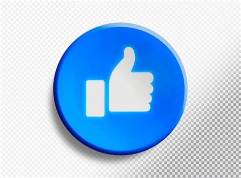 Facebook Thumbs Up Logo Transparent Background