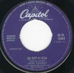 Gene Vincent – Be-Bop-A-Lula (1962, Vinyl) - Discogs