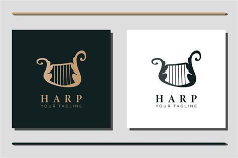 Harp Logo Vector Art, Icons, and Graphics for Free Download