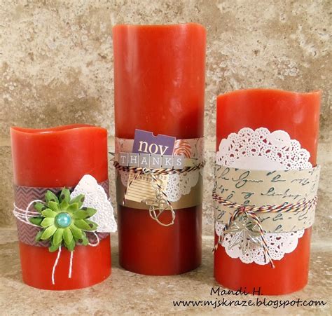 Twineology by: Timeless Twine: Decorative Candle Wraps