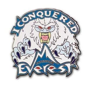 Disney Expedition Everest Pin - I Conquered Everest Yeti