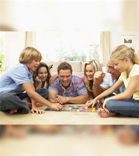 20 Ening And Fun Family Games To Play At Home