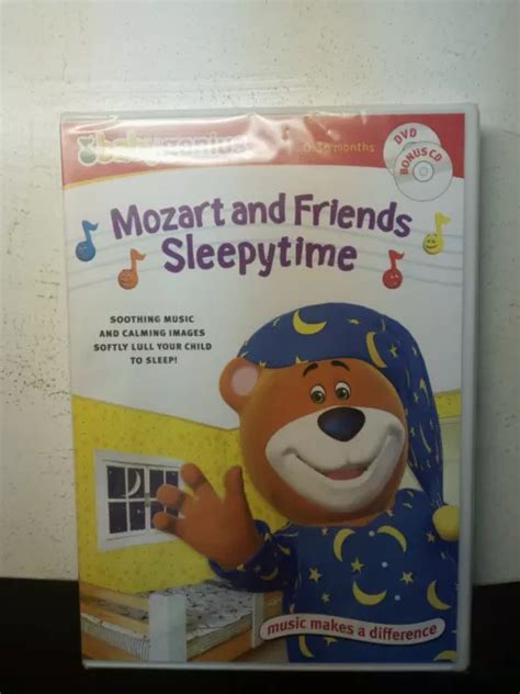 BABY GENIUS - Mozart and Friends Sleepytime (DVD, 2004, DVD/CD) New £7.51 - PicClick UK