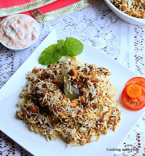 Popular Thalassery Biryani Recipe- Chicken Biryani- The Best Ever - Cooking with Thas - Healthy ...