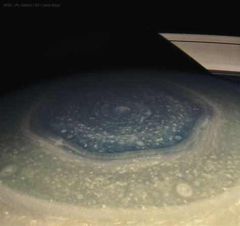 Saturn's north polar hexagon | The Planetary Society