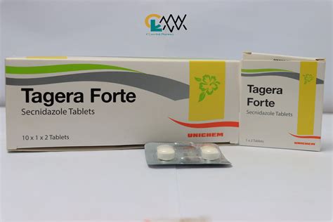 Tagera forte 1gm 2's | Secnidazole [price per 2 tabs] - Cross-Link Pharmacy Solutions LTD