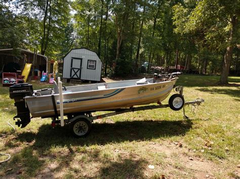 14 ft aluminum boat Sea nymph for Sale in Richmond, VA - OfferUp