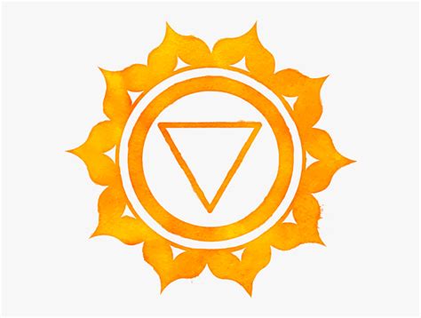 Solar Plexus Chakra - Symbol Solar Plexus Chakra, HD Png Download - kindpng