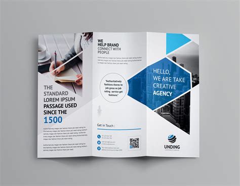 Brochure Format Standard - simple brochure example