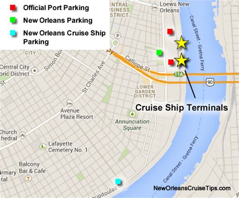 New Orleans Cruise Parking | New Orleans Cruise Tips