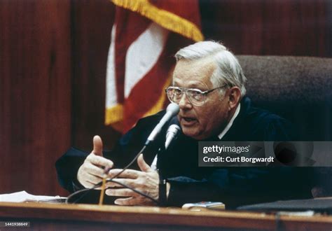 Judge Larry Gram during Jeffrey Dahmer's trial. Jeffrey Lionel Dahmer ...