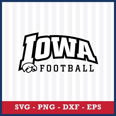 Iowa Hawkeyes Logo Svg, Iowa Football Svg, NCAA Svg, Sport S - Inspire ...